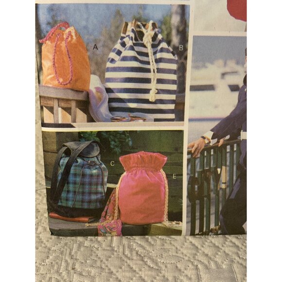 Vogue Misses Handbag Sewing Pattern 8070 - uncut - Picture 3 of 9